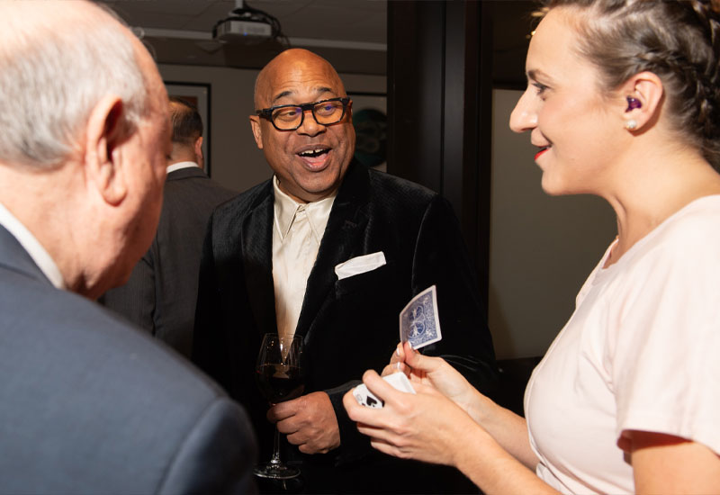 Rosemary Reid Performs At Your Party With Mingling Magic.